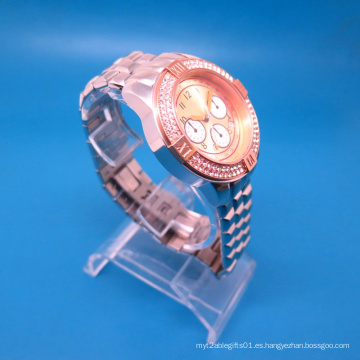 Reloj de moda de cuarzo de acero inoxidable para hombre New Style Hl-Bg-001